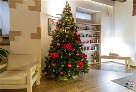 Dal 24 al 26 Dicembre: 2 Notti a Natale con Cena della Vigilia con Musica, Pranzo di Natale e Percorso Benessere per 1 persona